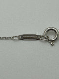 Tiffany & Co. 925 Sterling Silver Double Heart Tag Necklace - 16"