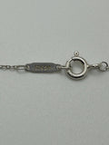 Tiffany & Co. 925 Sterling Silver Double Heart Tag Necklace - 16"