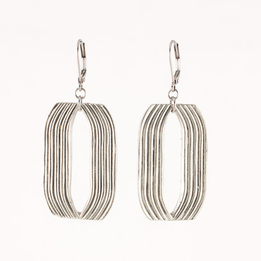 Nanette Earrings Gold Tone or Pewter trinityjewellers