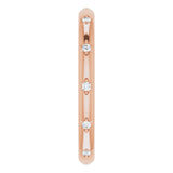 Diamond Eternity Band - Star Set Design