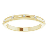 Diamond Eternity Band - Star Set Design
