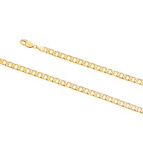 10k 2.60mm Square Link Chain - 22"