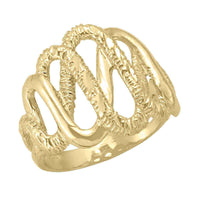 Free-Form Fashion Ring - 10K Yellow Gold