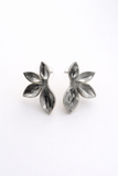 Handmade Sterling Silver Flower Earrings