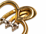 14K Yellow Gold Birks Diamond Heart Pendant