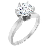 0.37 carat Diamond Solitaire Ring - 6 Claws