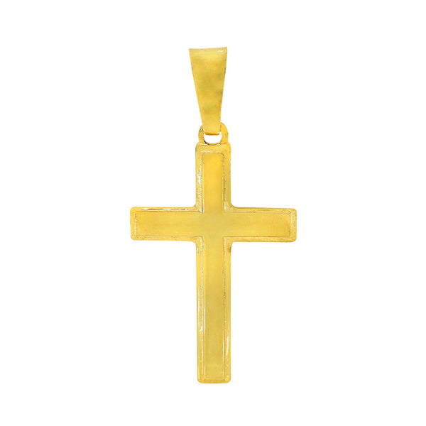 Sterling Silver Vermeil Cross