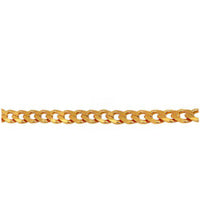 Sterling Silver Vermeil 4.5mm curb chain