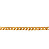 Sterling Silver Vermeil 5.5mm curb chain