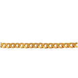 Sterling Silver Vermeil Curb Chain - 24"