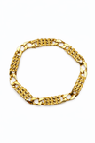 10K Yellow Gold Link Bracelet – 7.25”