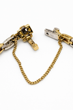 10K Yellow & White Gold Diamond Accent Bracelet