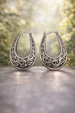 Bali Style Sterling Silver Earrings