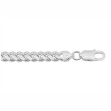 Sterling silver, 5.5mm Miami Cuban chain - 22"