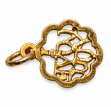 10K Yellow Gold “I Love You” Pendant