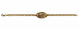 10K Yellow Gold Medical Alert Bracelet – 7.5”