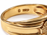 10K Yellow Gold Harley-Davidson Ring, Size 10 | Pre-Owned Estate Jewellery