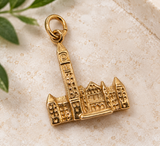 Vintage 10K Yellow Gold Toronto City Hall Souvenir Charm