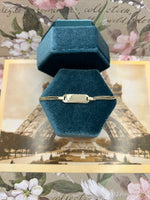 10K ID bracelet - 7.25"