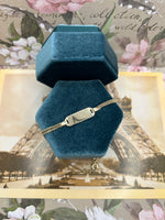 10K ID bracelet - 7.25"