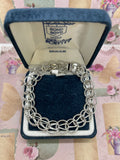 Sterling Silver Charm Bracelet - 7.5"