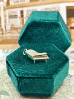 10K Grand Piano Charm