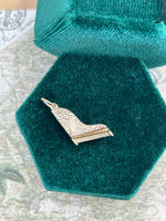 10K Grand Piano Charm