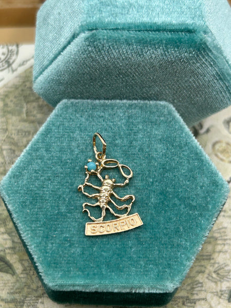 10K Scorpio Charm