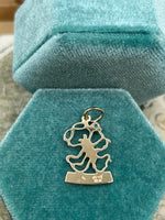 10K Scorpio Charm