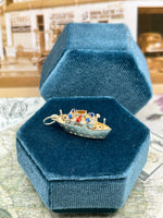 14K Ship Charm