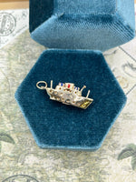 14K Ship Charm