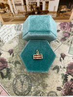 14K Lobster Trap Charm
