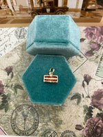 14K Lobster Trap Charm