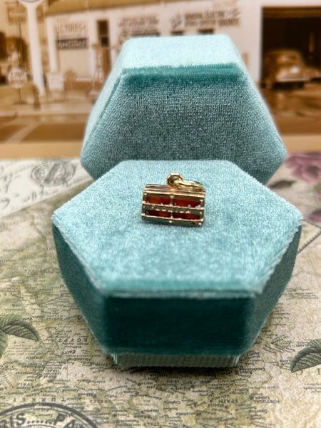 14K Lobster Trap Charm