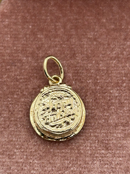 10K Birthday Cake Charm
