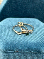 10K Engagement / Wedding Rings Charm