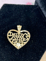 10K Daddy's Little Girl Charm