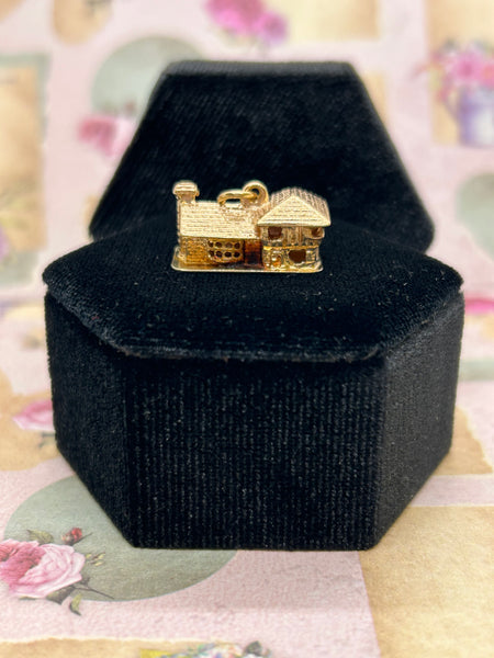 14K House charm