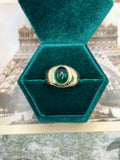 10K Emerald (Synthetic) Stone Ring