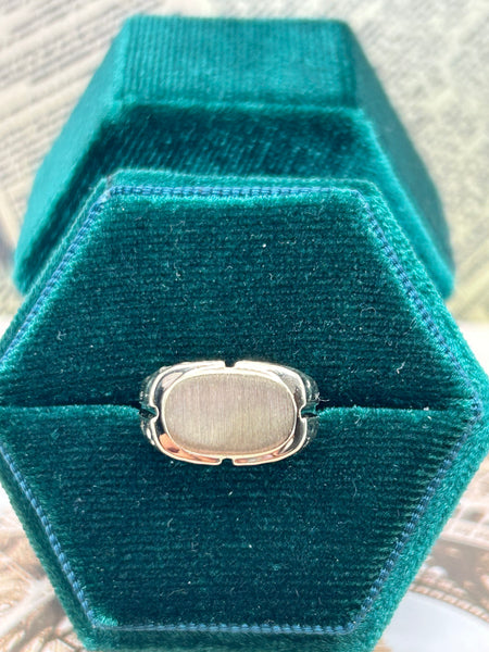 10K Yellow Gold Signet Ring