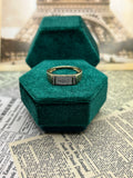 10K Rectangular Multi-Diamond Ring