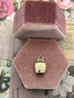 10K Cow's Bell Charm