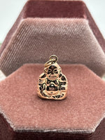 14K Rose Gold Buddha charm