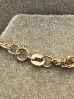 10K rope bracelet - 8.5"