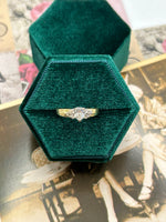 18K Gold 0.68ctw diamond ring