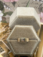 10K Yellow Gold Square Signet Ring