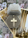 10K Yellow Gold Reversible Cross