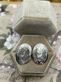 925 Sterling Silver Screwback Clip On Earrings