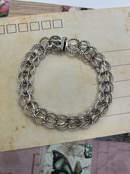 Sterling Silver Charm Bracelet - 7.5"