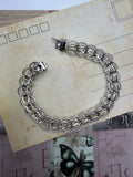 Sterling Silver Charm Bracelet - 7.5"